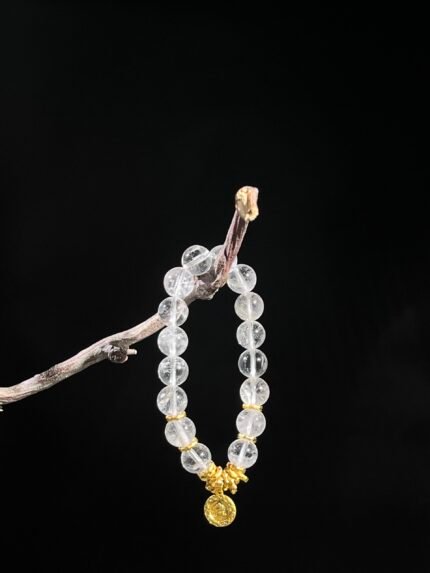 White crystal bracelet